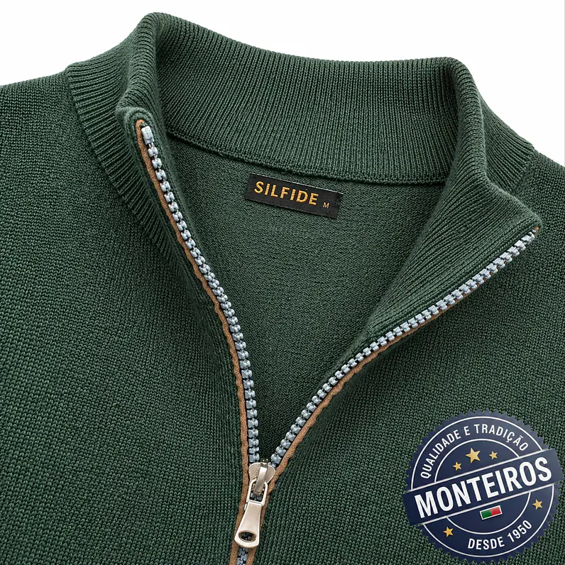 Casaco de Homem Liso com Fecho - SILFIDE R1013 3