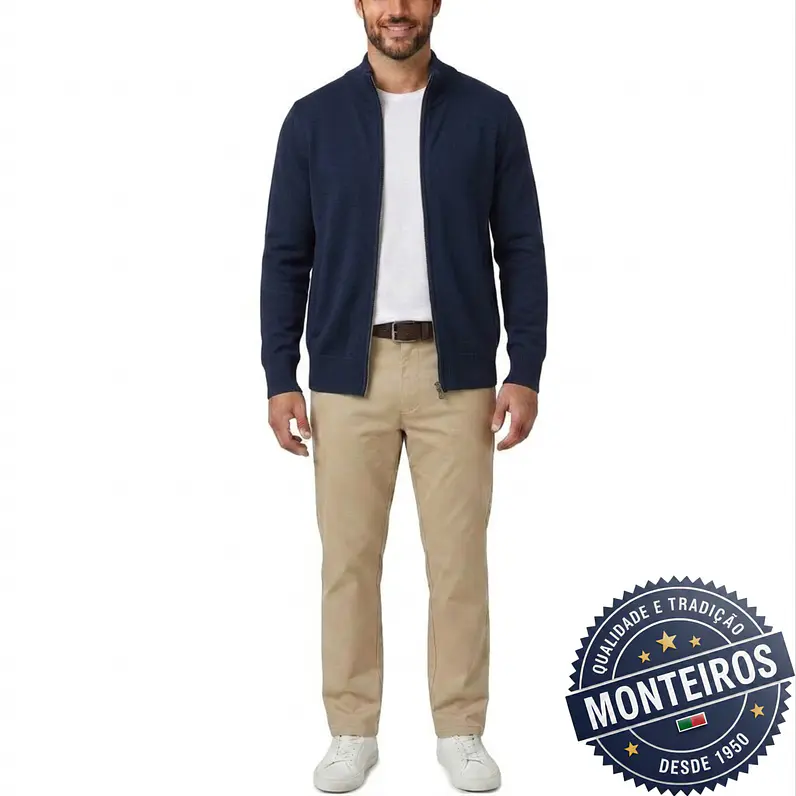 Casaco de Homem Liso com Fecho - SILFIDE R1013 4