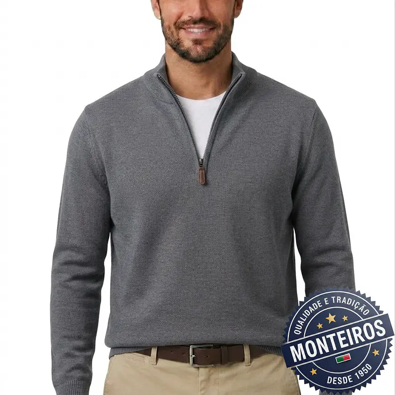 Polo de Homem Liso com Fecho - SILFIDE R1013 14