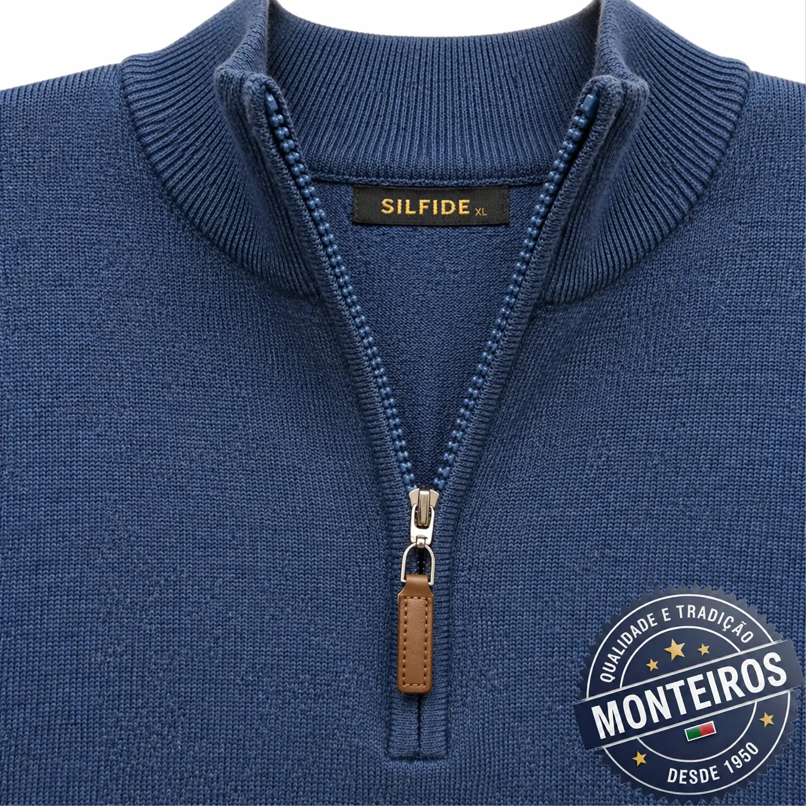 Polo de Homem Liso com Fecho - SILFIDE R1013 12