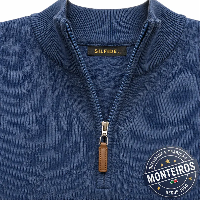 Polo de Homem Liso com Fecho - SILFIDE R1013 12