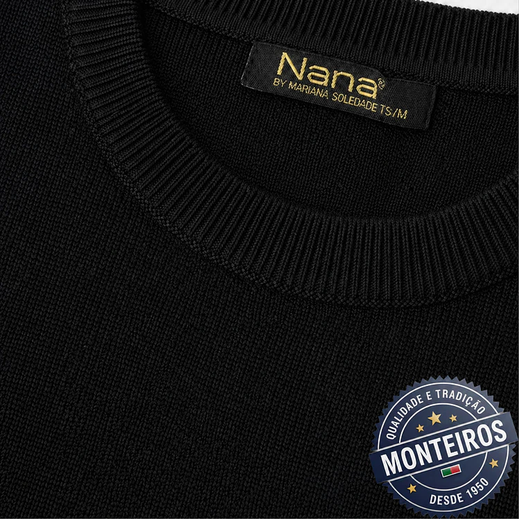 Camisola senhora meia manga com renda 12