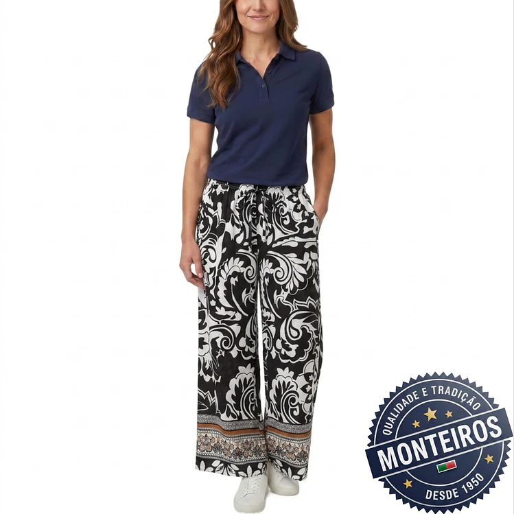Pantalonas de Senhora Fantasia - Monteiros 34