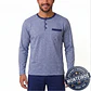Pijama homem fantasia manga comprida e calça - Thumbnail 2