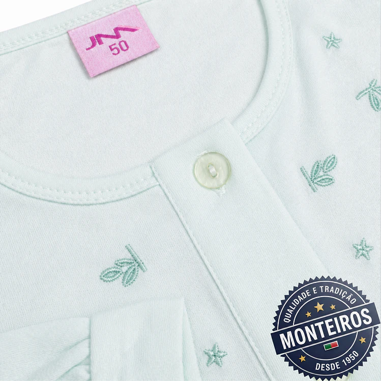 Camisa de noite de senhora básica com manga 3