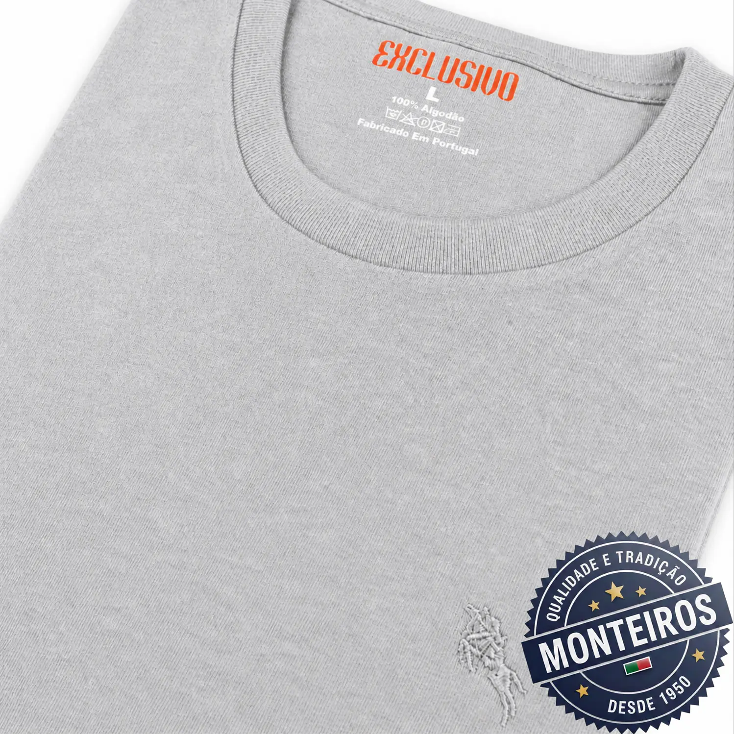 Tshirt de homem lisa Exclusivo 9