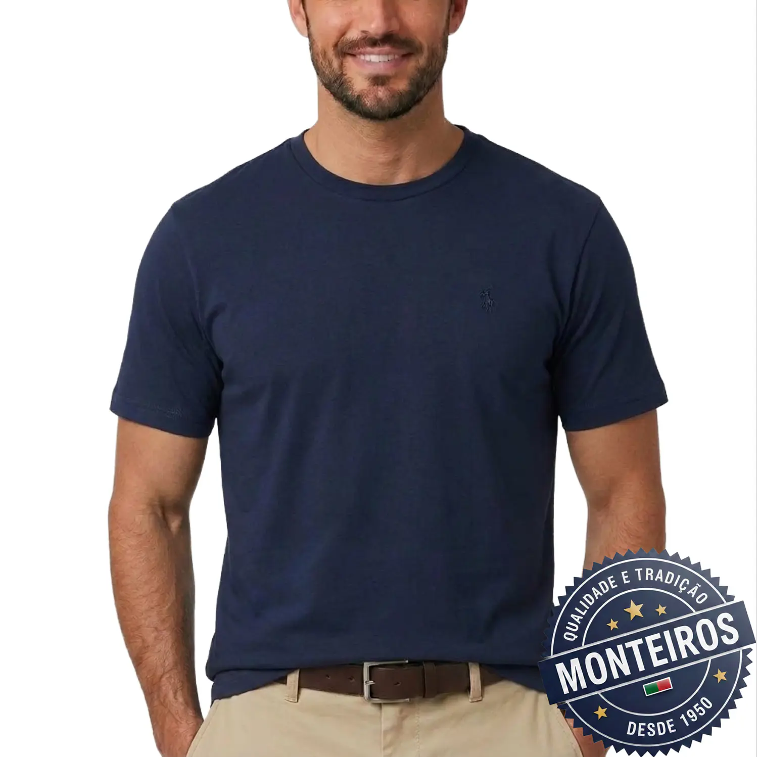 Tshirt de homem lisa Exclusivo 5