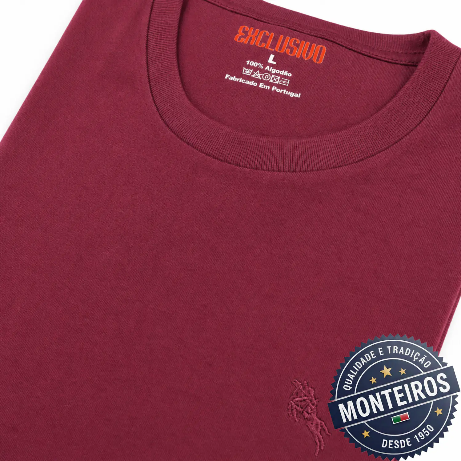 Tshirt de homem lisa Exclusivo 3