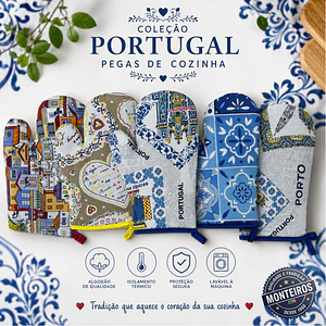 Pégas de cozinha regionais luva
