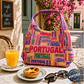 Bolsa Hobo Portugal com fecho - Thumbnail 2