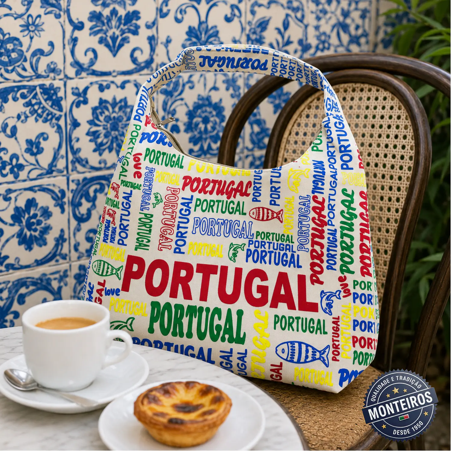 Bolsa Hobo Portugal com fecho 4