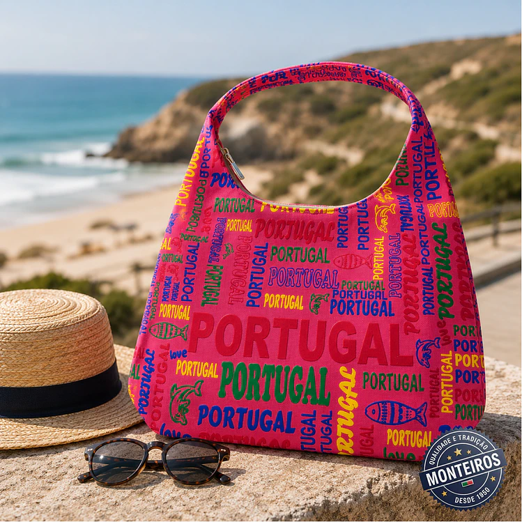 Bolsa Hobo Portugal com fecho 5