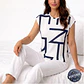 Blusa de senhora sem mangas - Akdute - Thumbnail 1