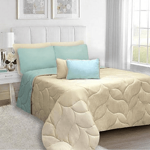 EDREDONES UNICOLOR DOBLE