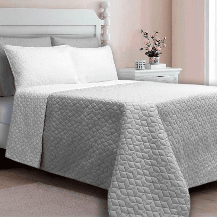 COLCHA UNICOLOR SENCILLO 18