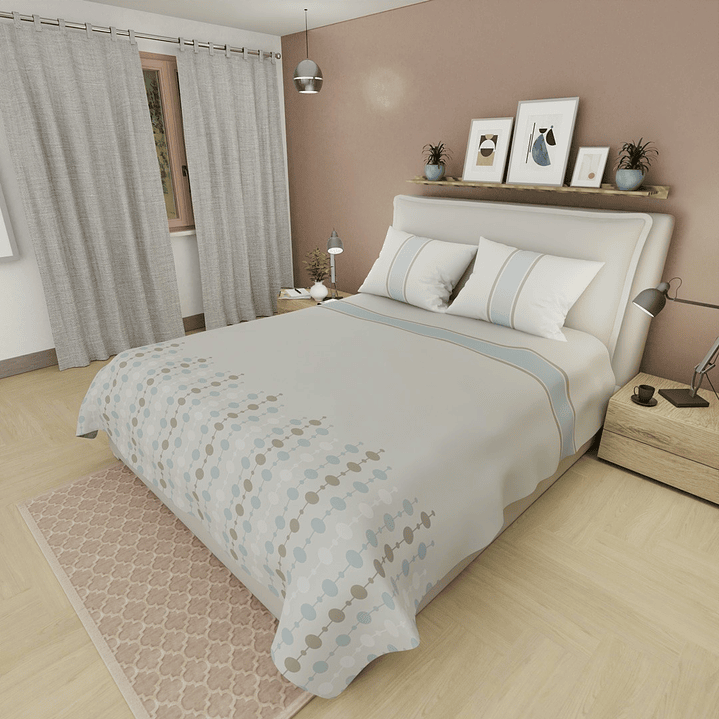 SABANA 144 HILOS DOBLE 6