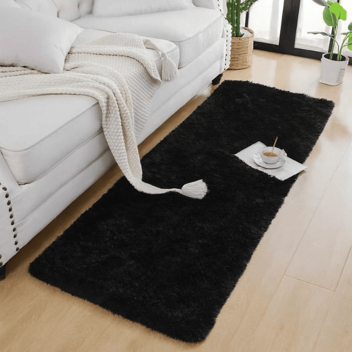 TAPETE PIE DE CAMA FELPA CORTO 60X150 6