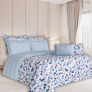 EDREDON ESTAMPADO DOBLE