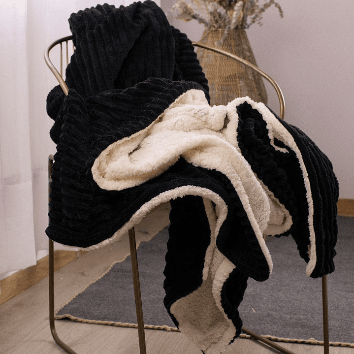 COBIJA ACANALADA CON OVEJERO 13