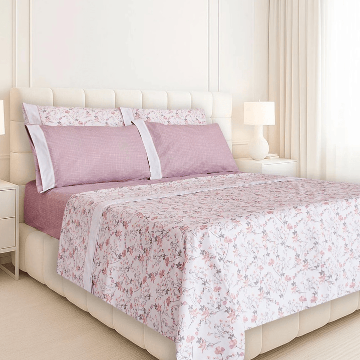 SABANA 144 HILOS QUEEN 4