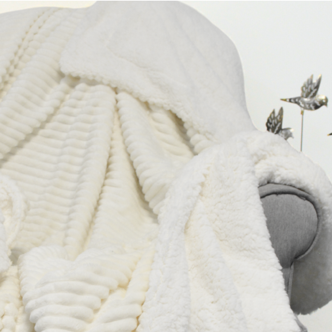 COBIJA ACANALADA CON OVEJERO 1