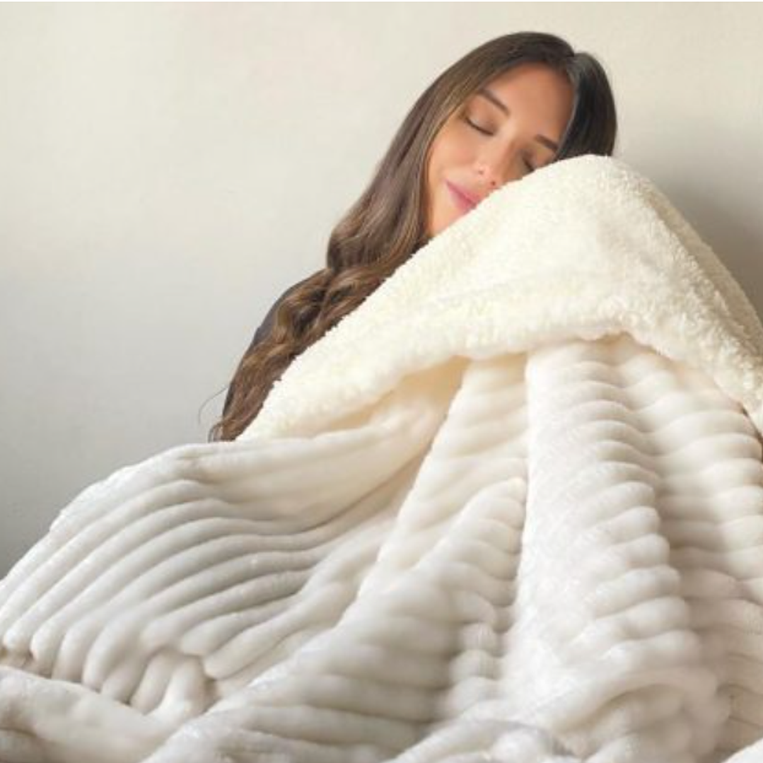 COBIJA ACANALADA CON OVEJERO 24