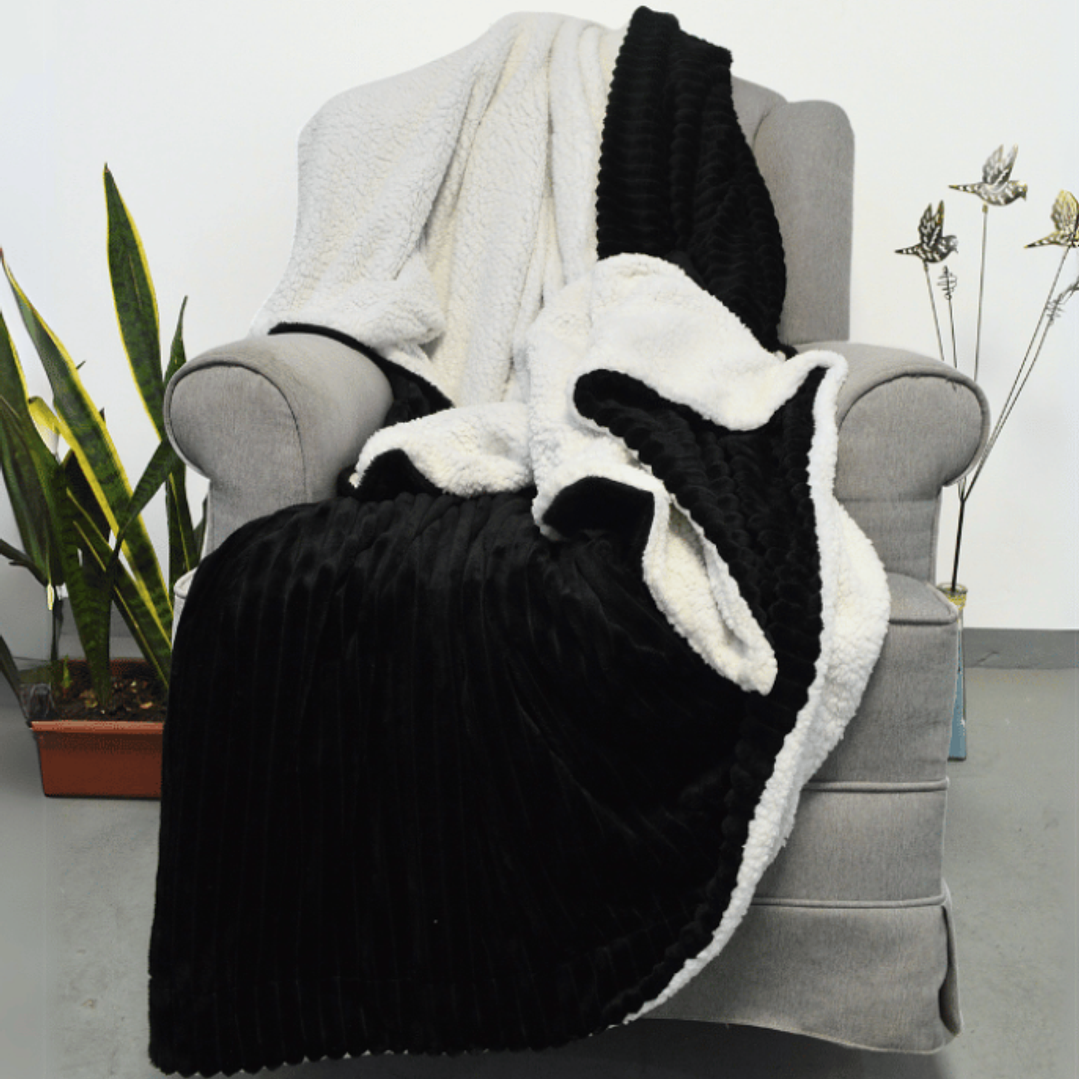 COBIJA ACANALADA CON OVEJERO 25