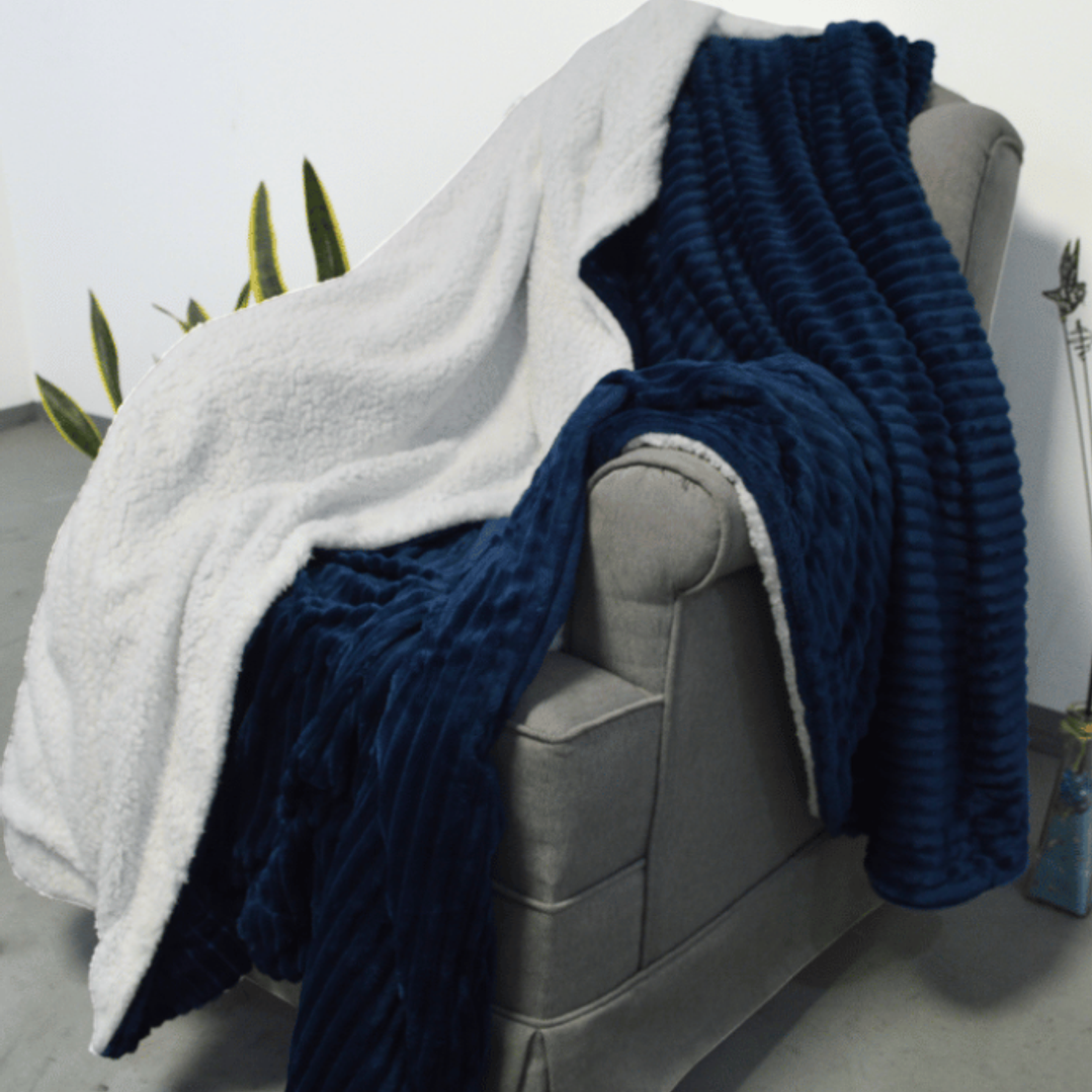 COBIJA ACANALADA CON OVEJERO 26