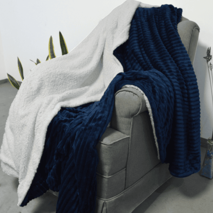 COBIJA ACANALADA CON OVEJERO 26