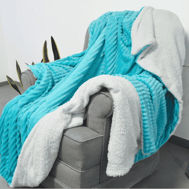 COBIJA ACANALADA CON OVEJERO 34