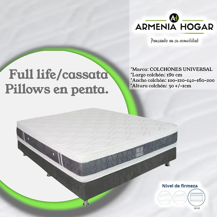 COLCHON FULL LIFE  1