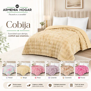 COBIJA BURBUJA SENCILLA 