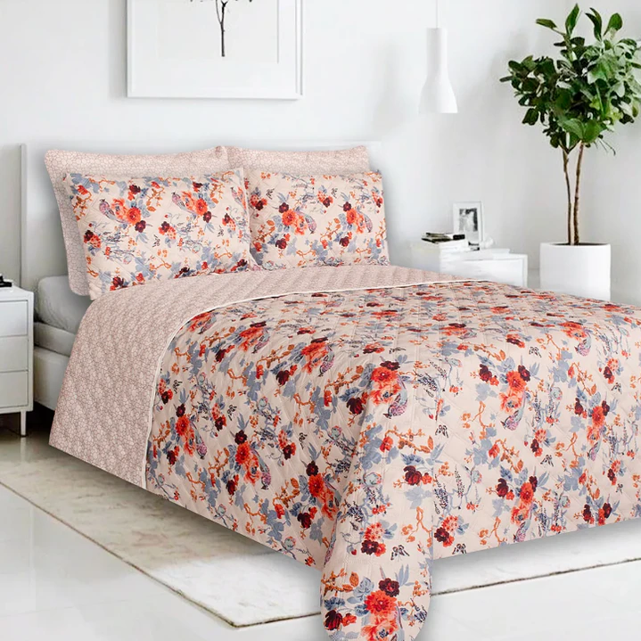 COLCHA ESTAMPADA SEMIDOBLE 2