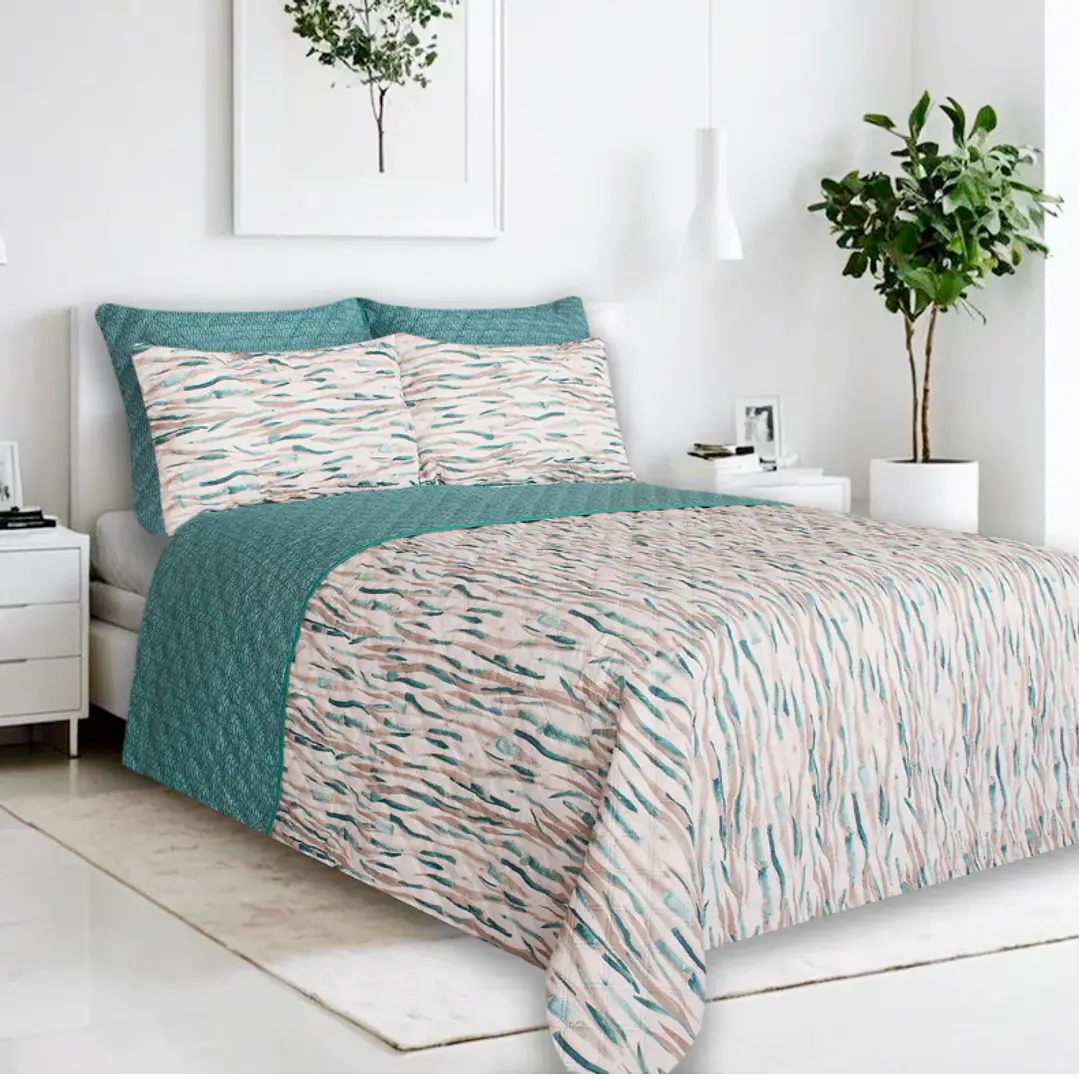 COLCHA ESTAMPADA SEMIDOBLE 3