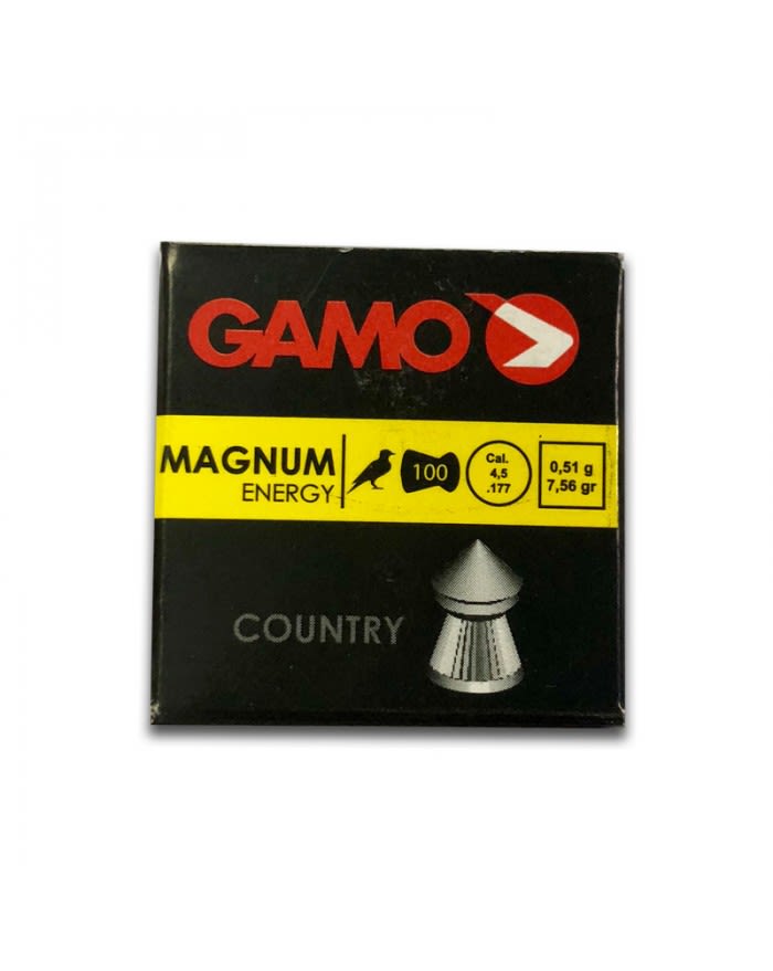 Kit Postones Gamo magnum cal 4,5 punta 100 unid x  5 unidades