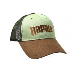 Gorro Rapala verde/cafe