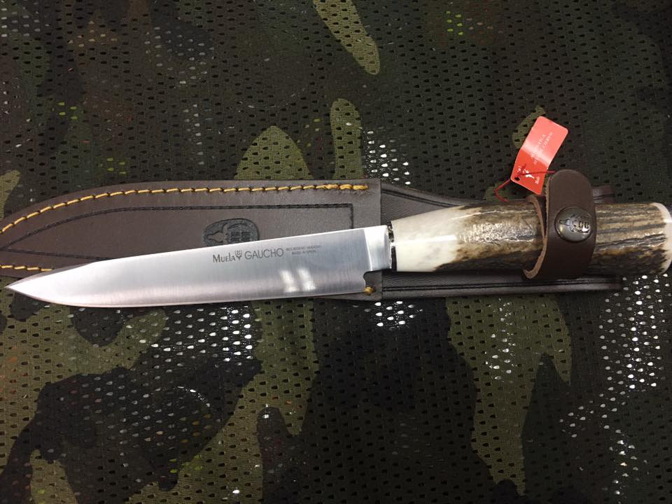 Cuchillo Muela Gaucho Asta de ciervo 20A