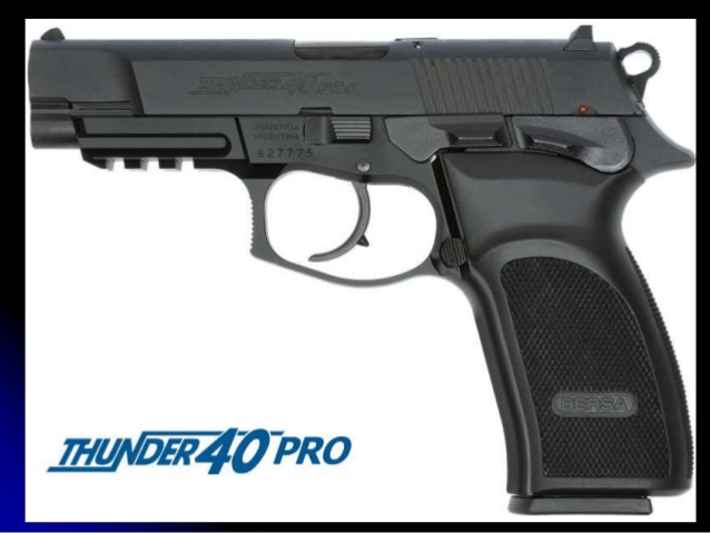Pistola Bersa Thunder 40 Pro