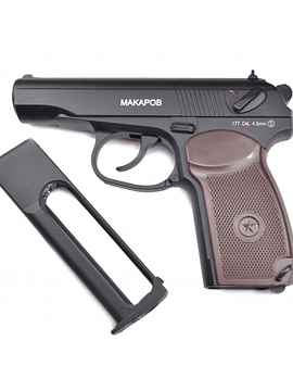 Pistola KWC makarov replica  CO2  Cal 4,5 bbs