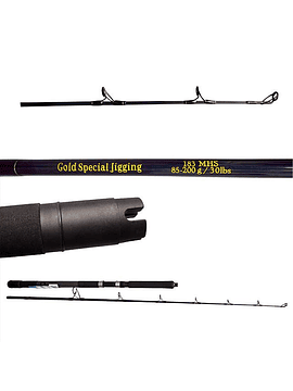 Caña Rapala Gold Special jiggins 1,83