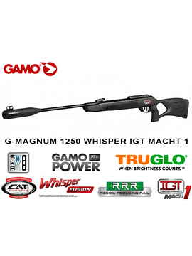 Rifle gamo g-1250 whisper mach 1 +mira 3-9x40 