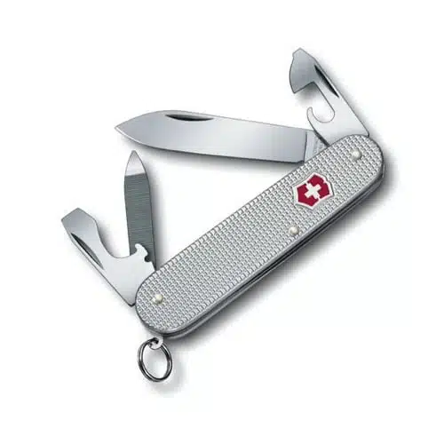 Cortapluma VICTORINOX Alox Plata c/cruz #0.2601.26