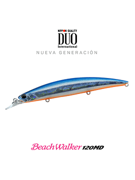 Señuelo DUO BeachWalker 120MD Pro Blue Prism 20g