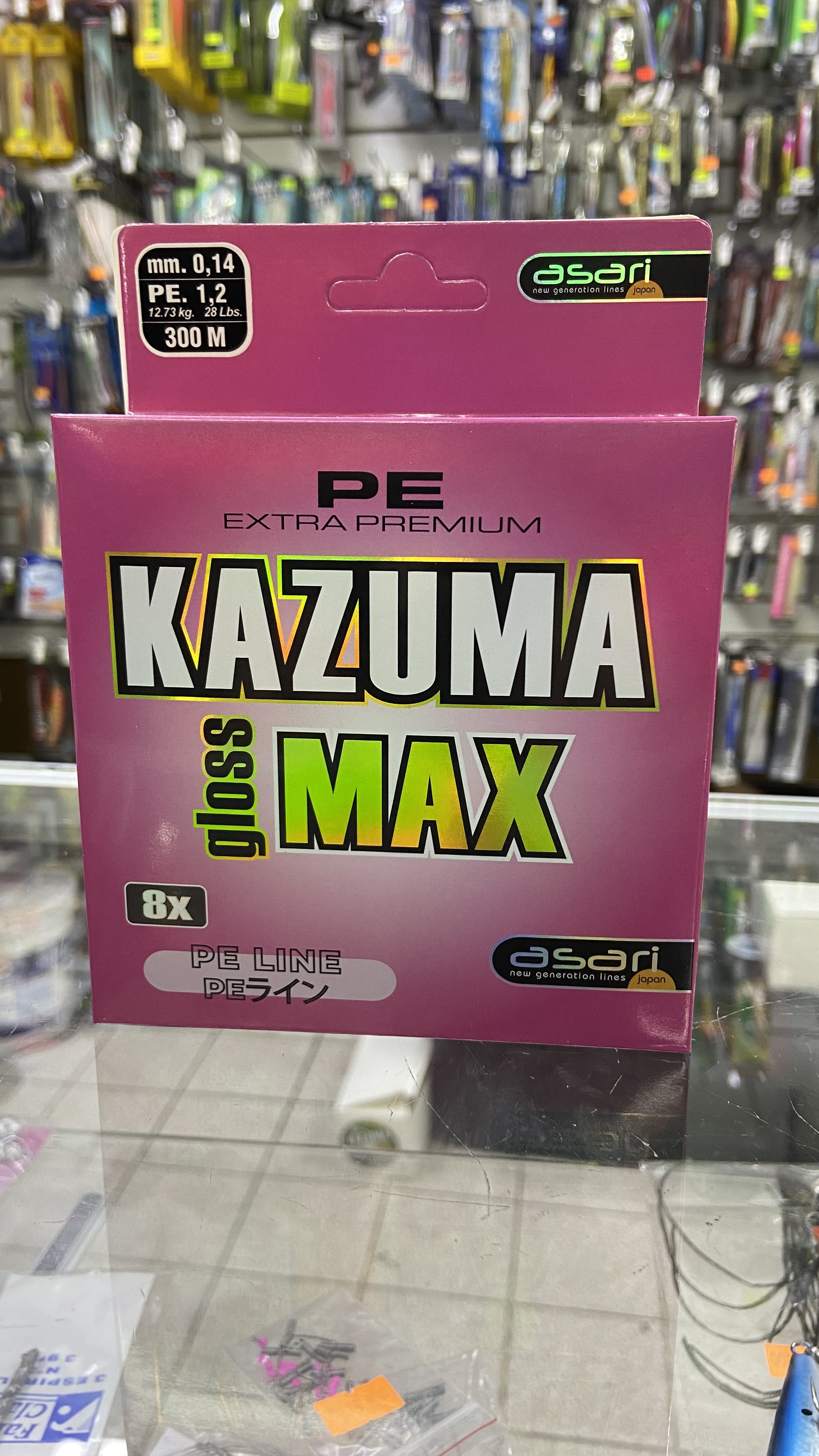 Multifilamento Asari Kazuma Gloss Max 0,14 mm