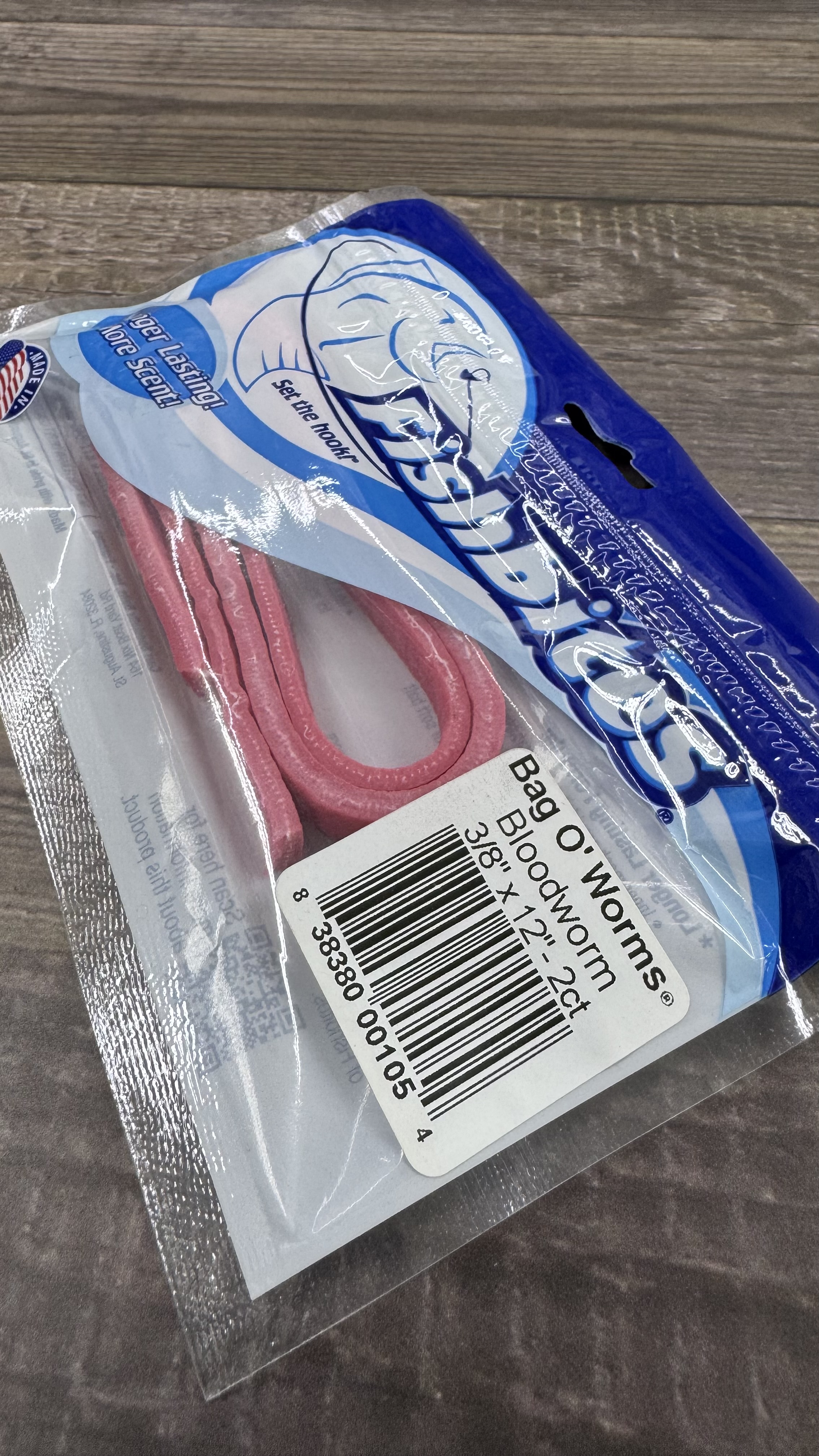 Carnada Fishbites Lombriz roja 