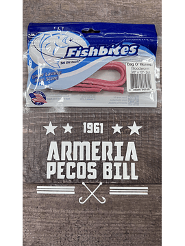 Carnada Fishbites Lombriz roja 