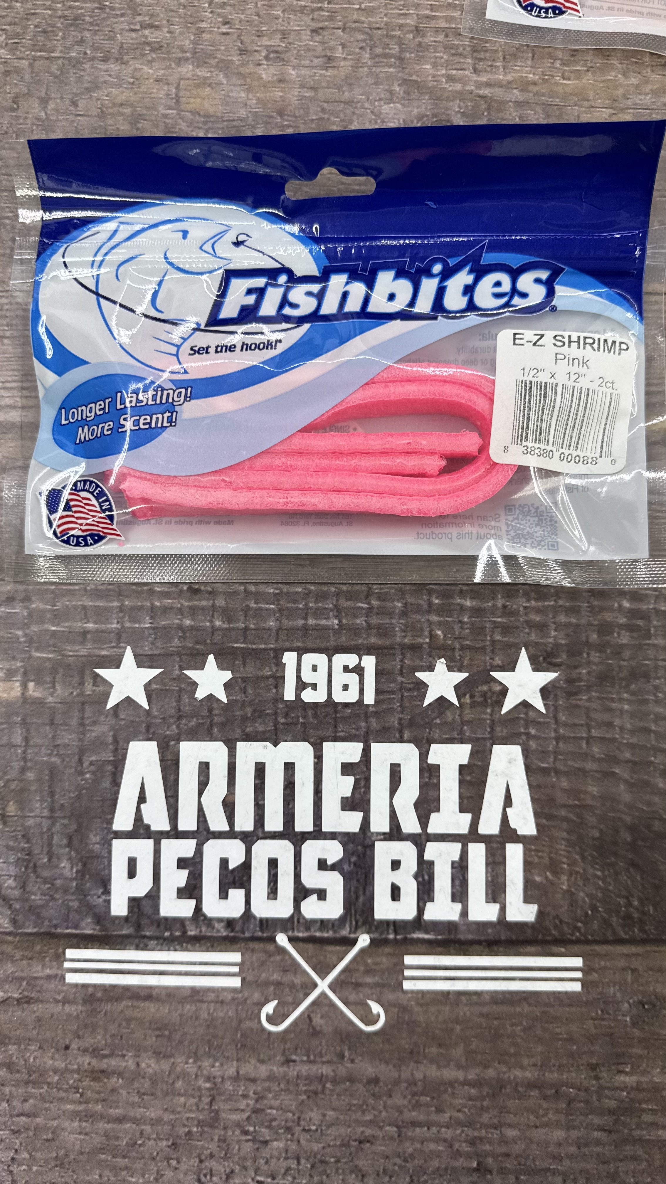 Carnada Fishbites Camarón Rosado