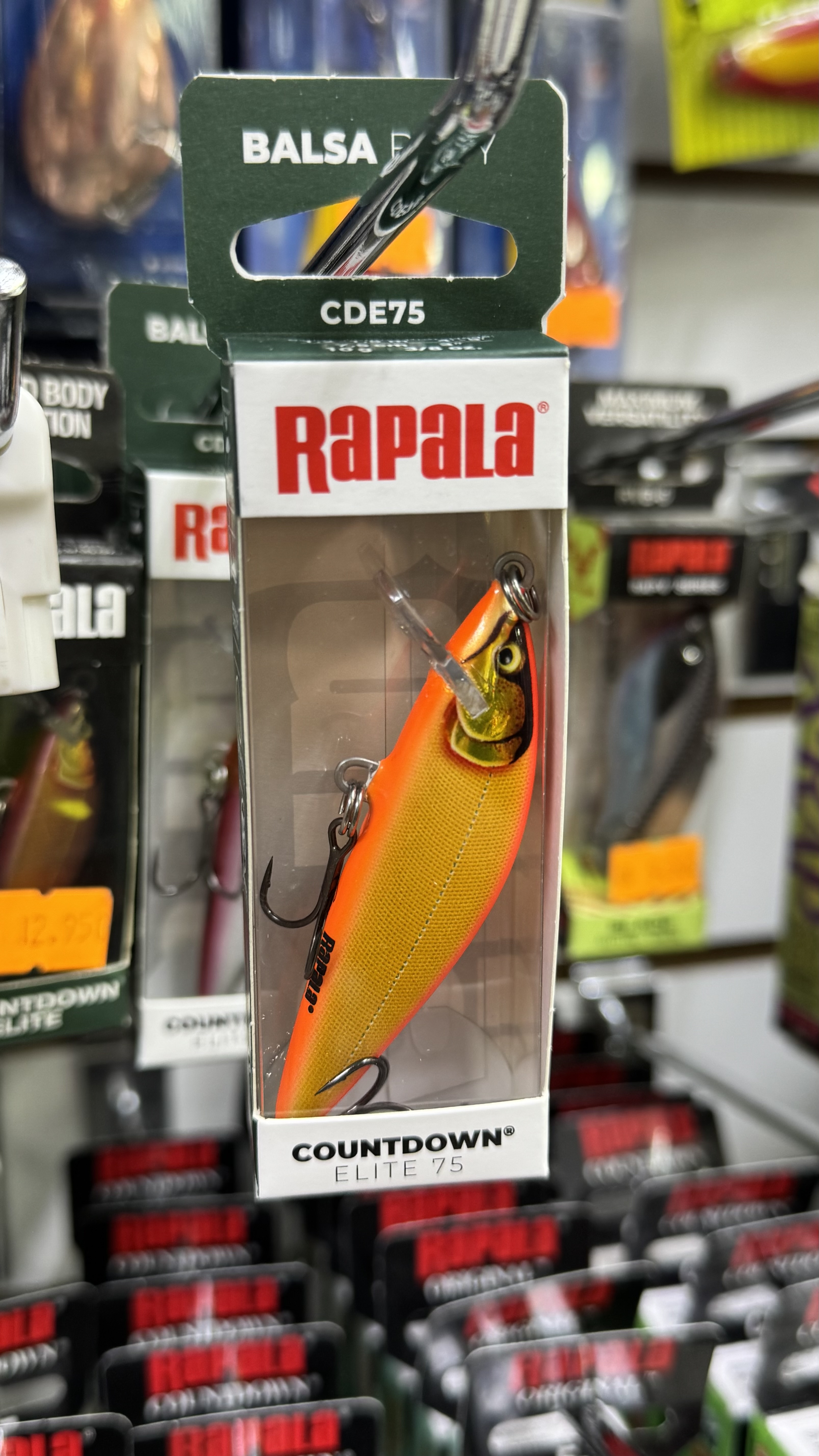 Señuelo Rapala Countdown Elite 75 GDGO