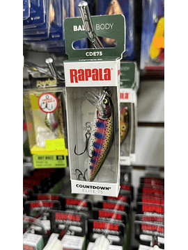 Señuelo Rapala Countdown Elite 75 GDRT