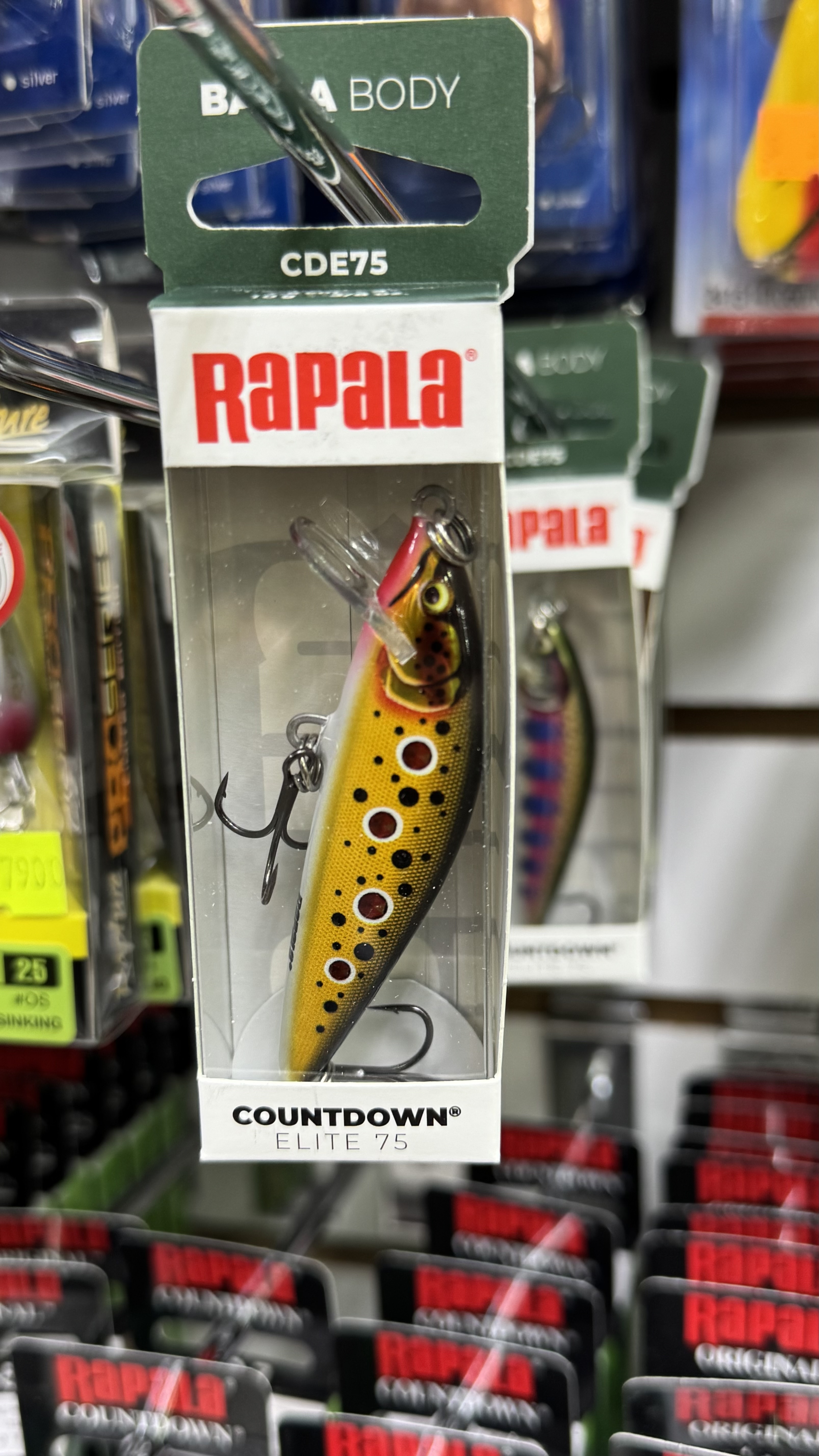 Señuelo Rapala Countdown Elite 75 GDSPD